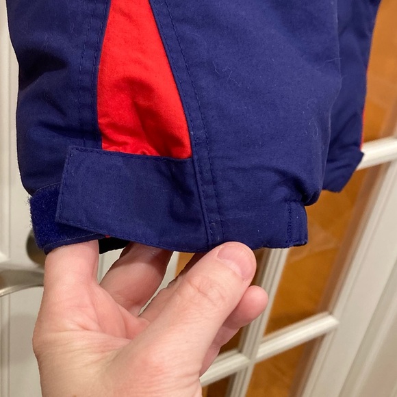 Patagonia Toddler Snowsuit - blue & red, GUC - Picture 7 of 15
